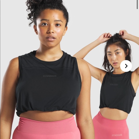 Gymshark Tops - Gymshark Breeze Lightweight Seamless Crop Top XS